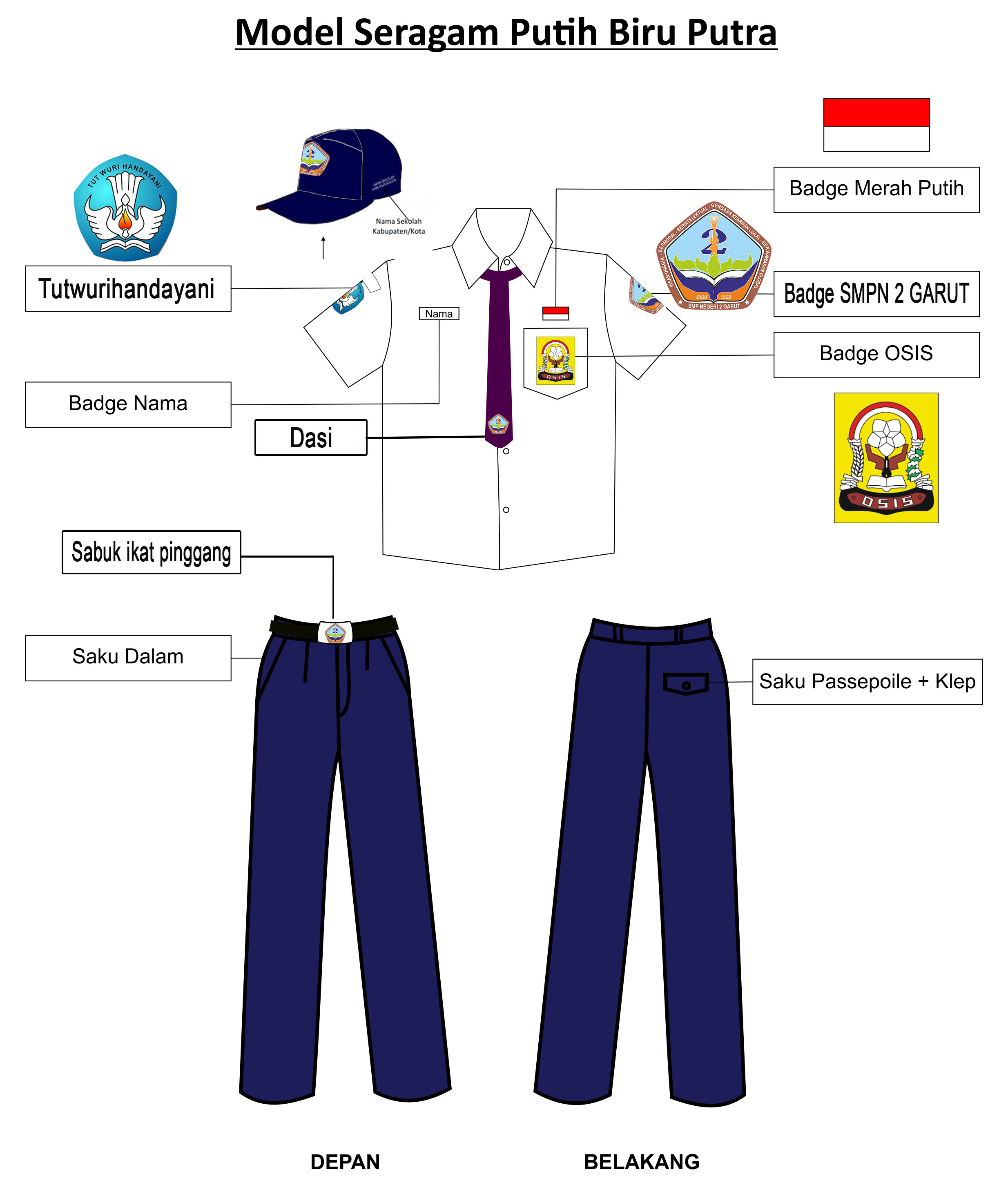 Model Seragam Laki-laki