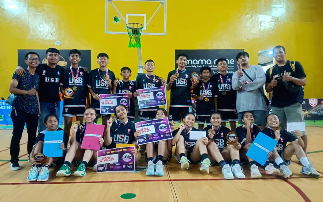 Tim Basket SMPN 2 Garut Rajai 3X3 SDBS Competition