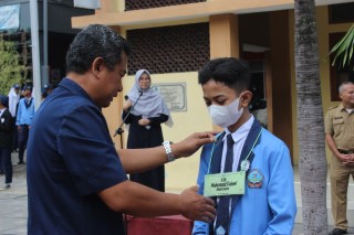 Pembukaan Projek dalam Sekolah Penggerak Bertema Demokrasi disambut meriah oleh Warga SMPN 2 GARUT