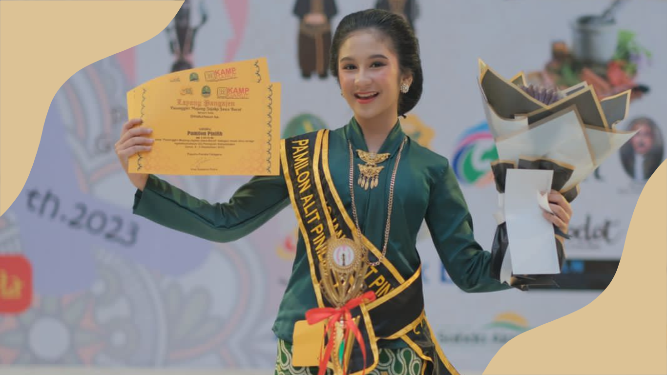 Mahaghaisanny Melody Putri, Juara Mojang Jajaka Jawa Barat 2023