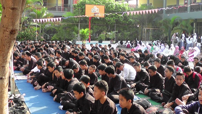 Kegiatan keagamaan rutin Dhuha bersama