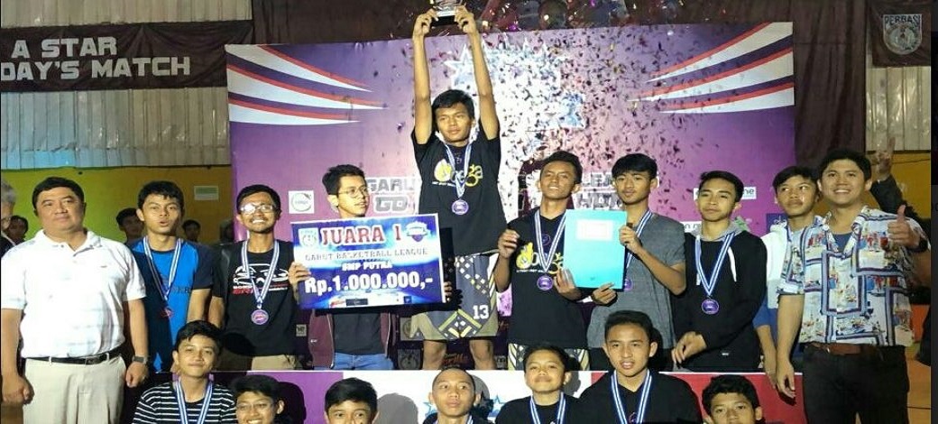 Juara 1 Tim Putra Liga Basket Ball Garut Tahun 2019