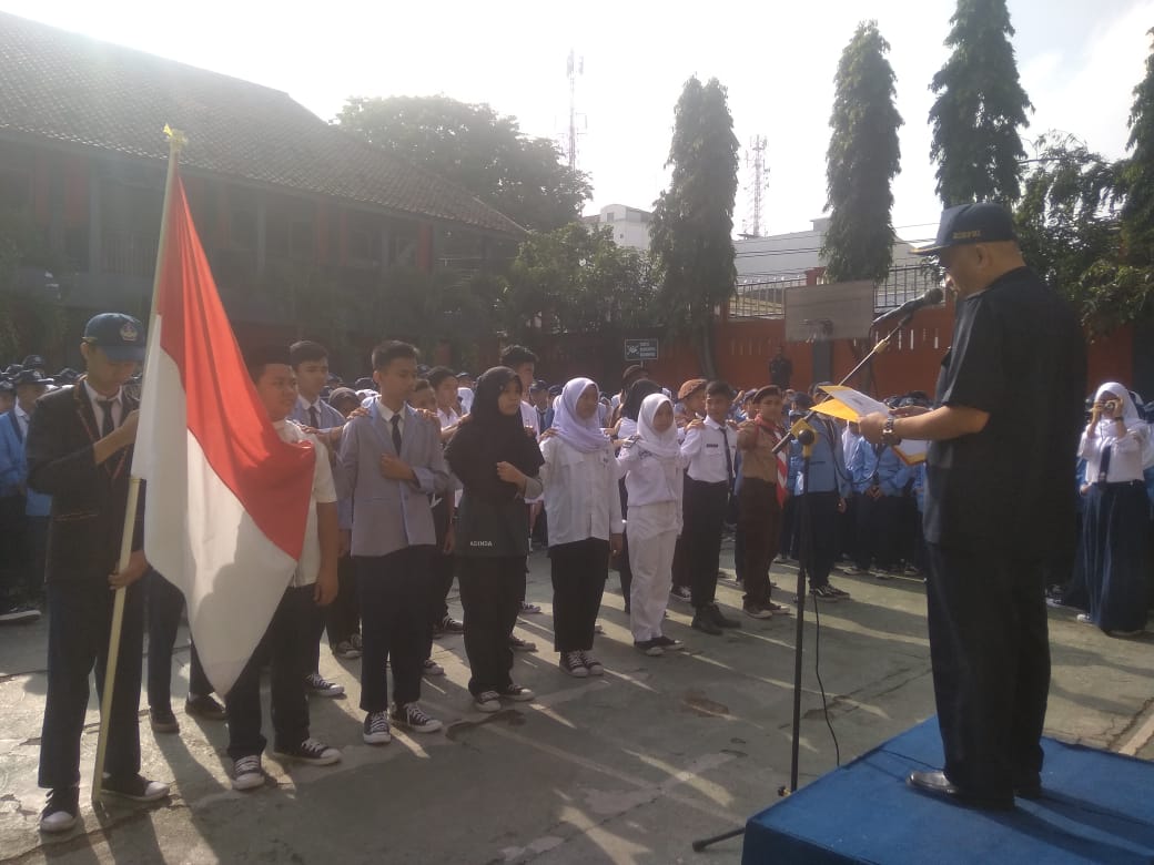 Pelantikan Ketua OSIS dan KRIDA Masa Bakti 2020/2021