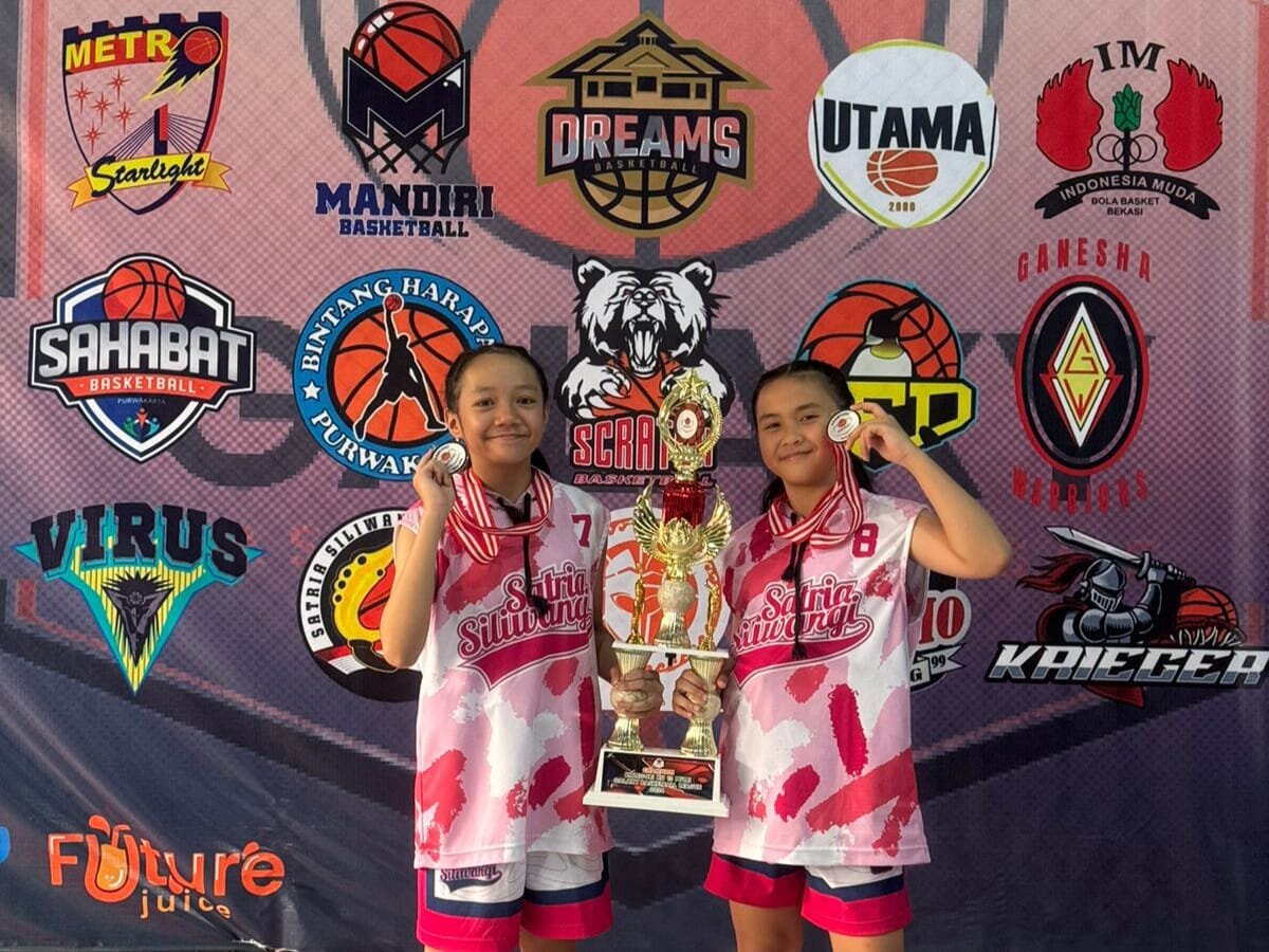 Wakili Satria Siliwangi, Dua Siswi SMPN 2 Garut Berlaga dalam Galaxy Basketball League