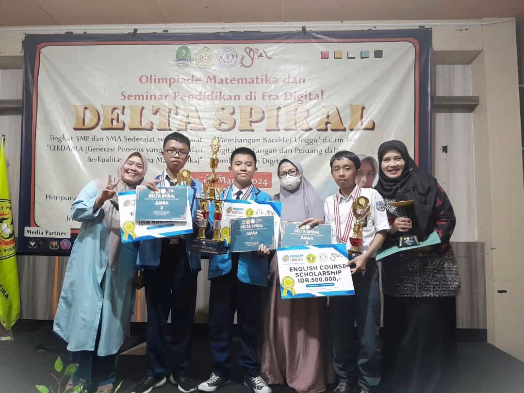 Siswa-Siswa SMPN 2 Garut Taklukan Olimpiade Matematika Delta Spiral IPI Garut