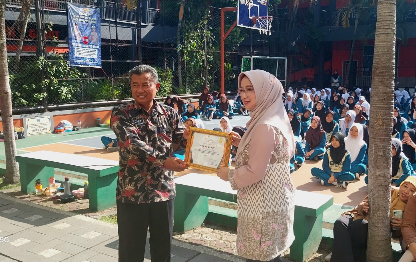 SMPN 2 Garut Ikuti Lomba Pangan Jajanan Anak Sekolah Aman Tingkat Nasional